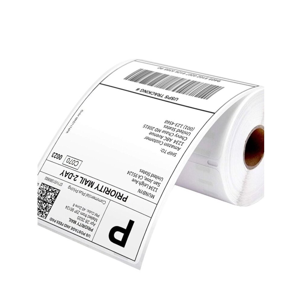 4"x6" Direct Thermal Printer Label, Shipping Labels Compatible with Rollo